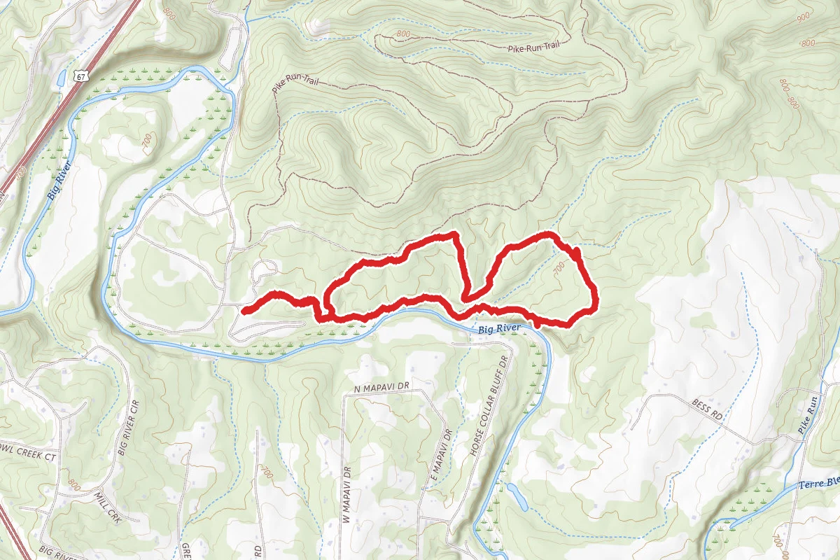 Swimming Deer Trail