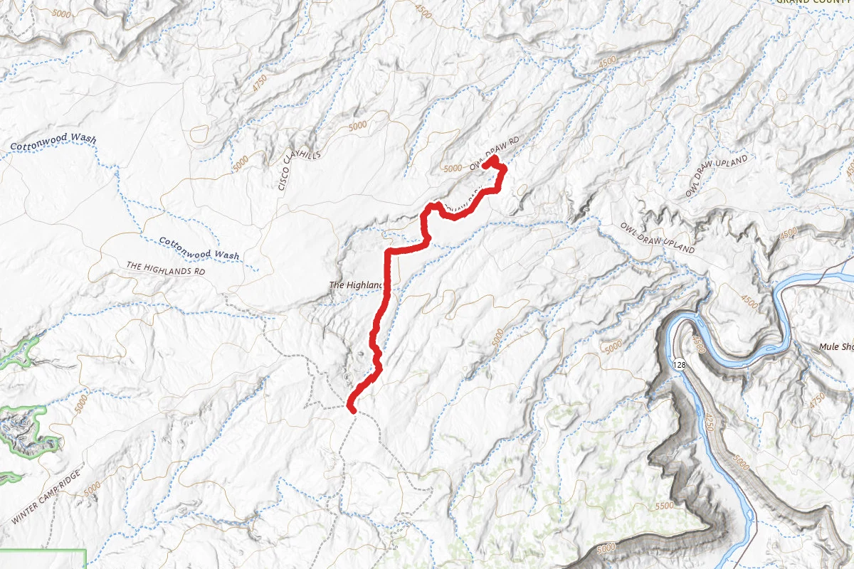 Dome Plateau OHV Trail