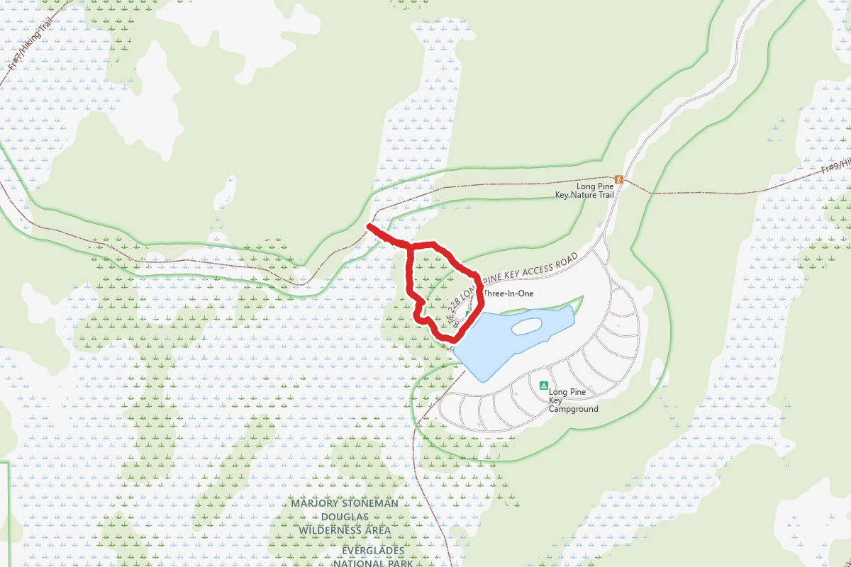 Three-in-One Hiking Trail