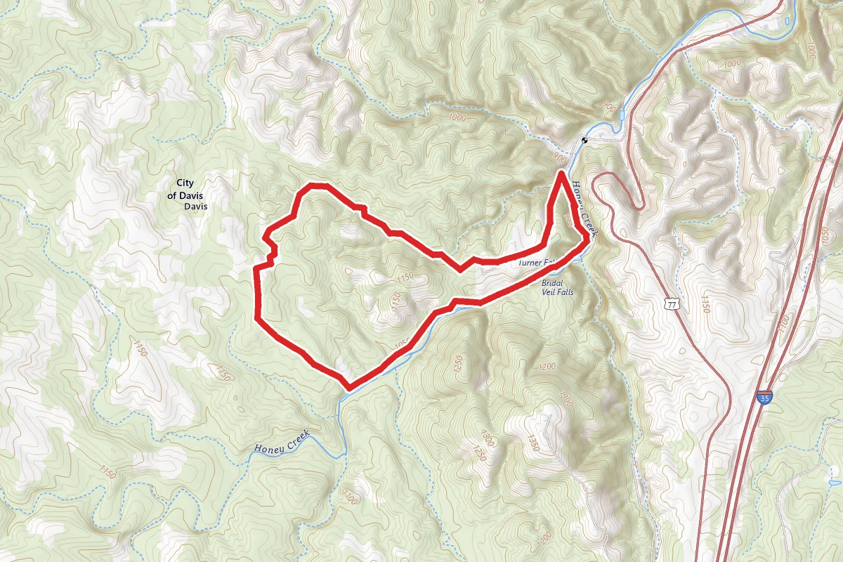 Turner Falls Park Hiking Trails