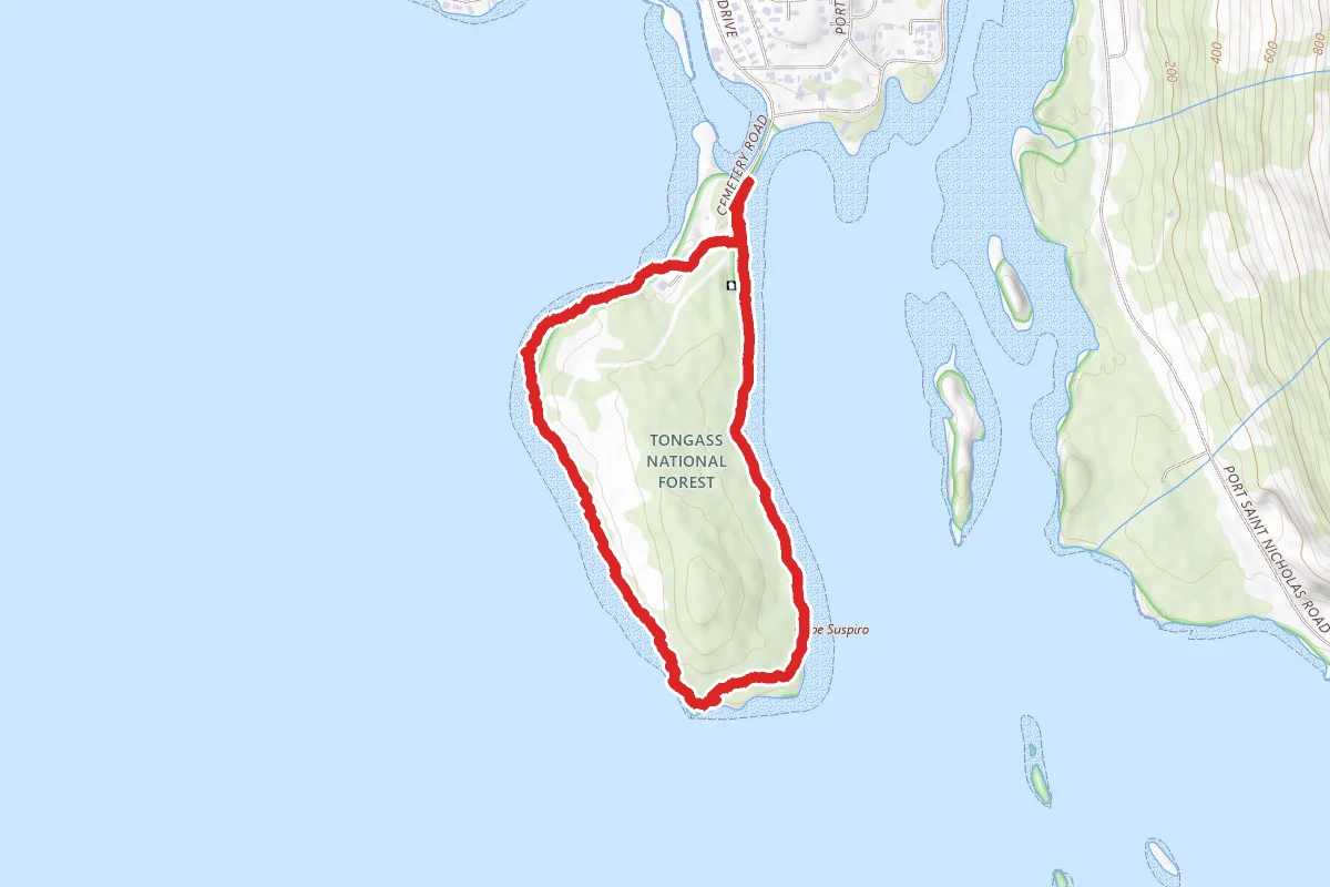 Cemetery Island Loop