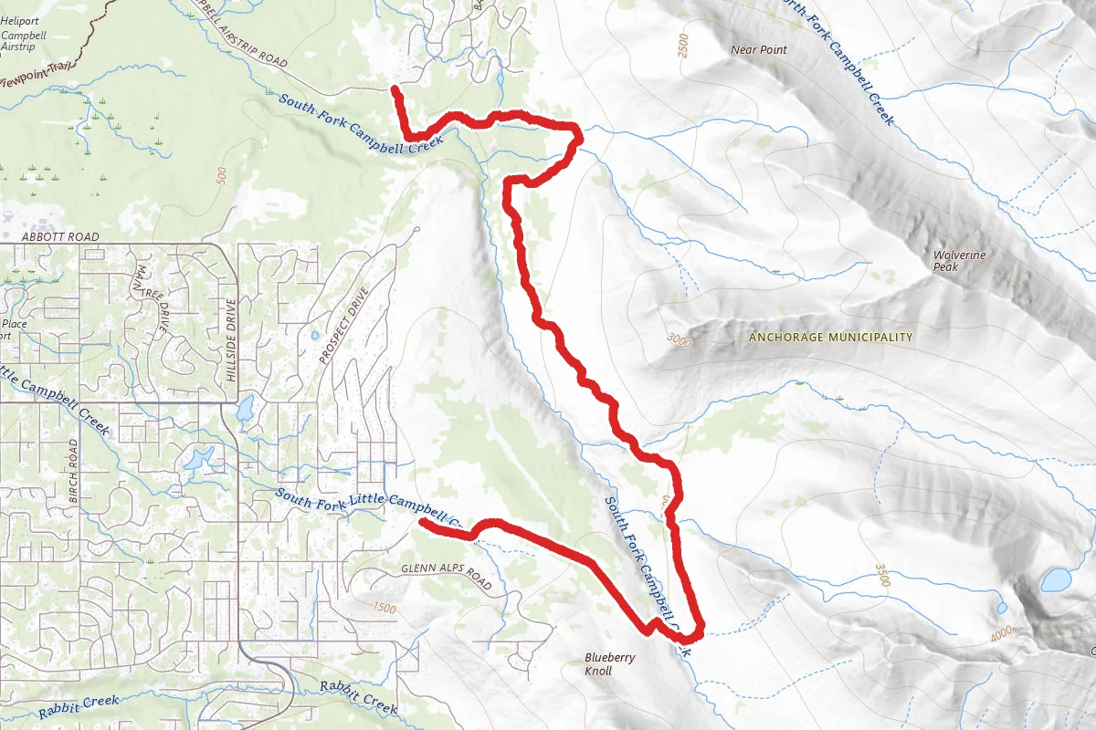 Gasline, Powerline Pass, Middle Fork, Wolverine and Basher Trail