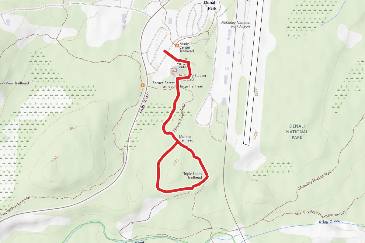McKinley Station and Morino Loop Trail
