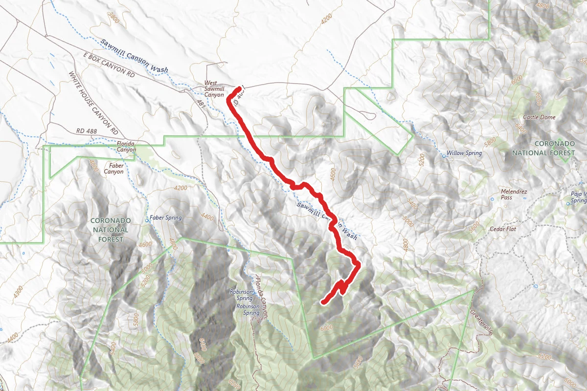 Sawmill Canyon Road