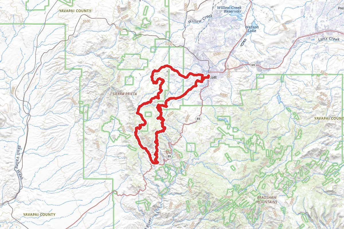Whiskey Off Road Endurance Mountain Bike Trail