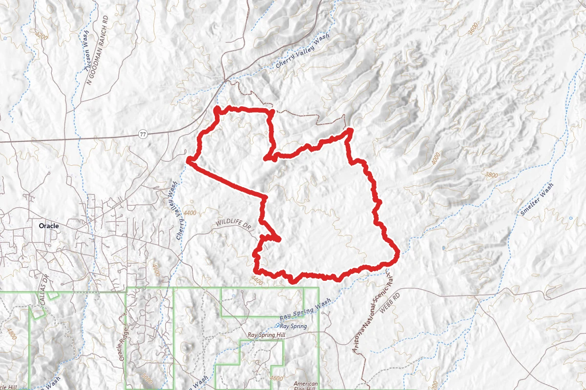 Manzanita, Arizona and Powerline Loop