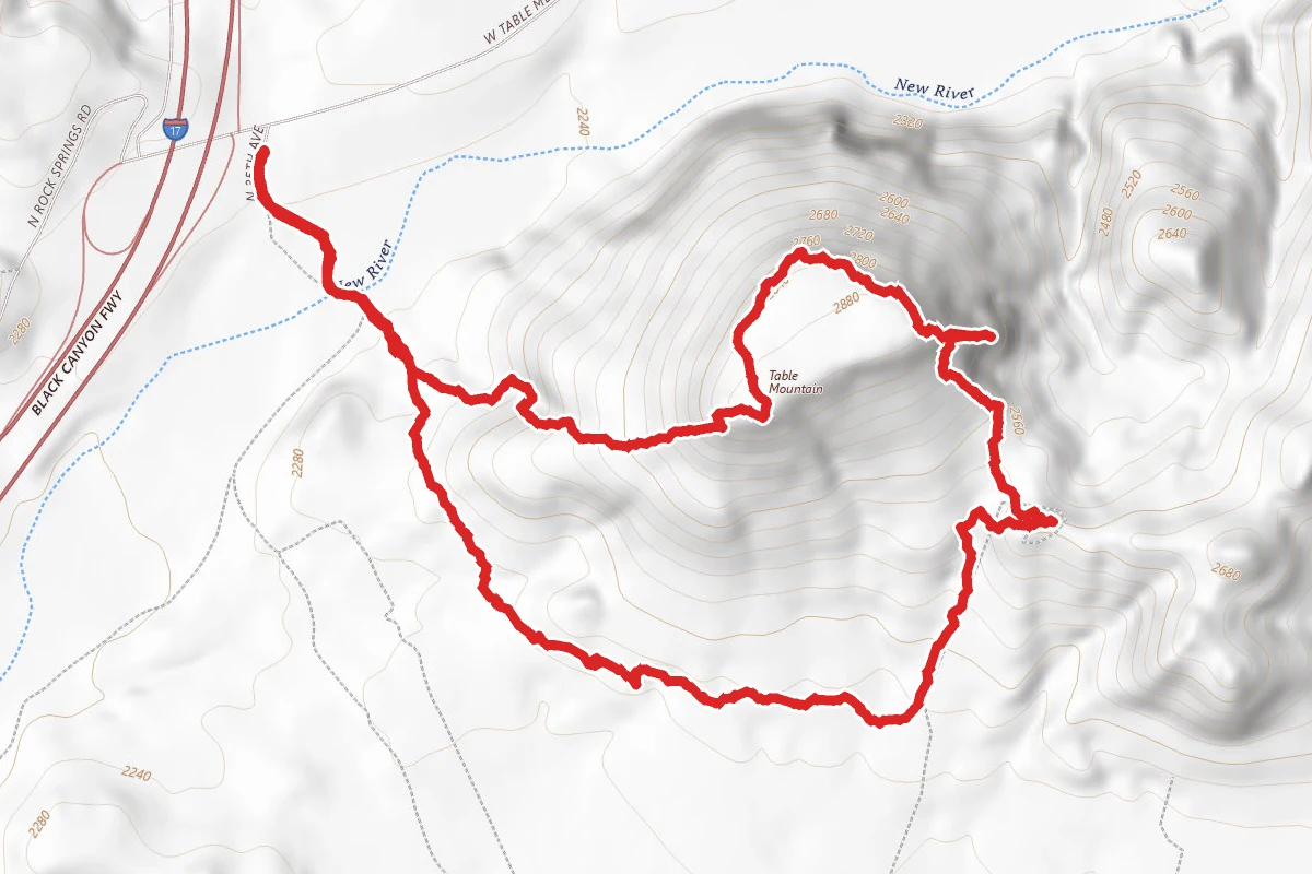 Table Mesa (Mountain)