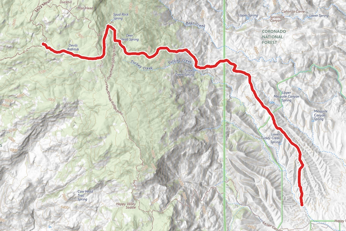 Manning Camp Trail