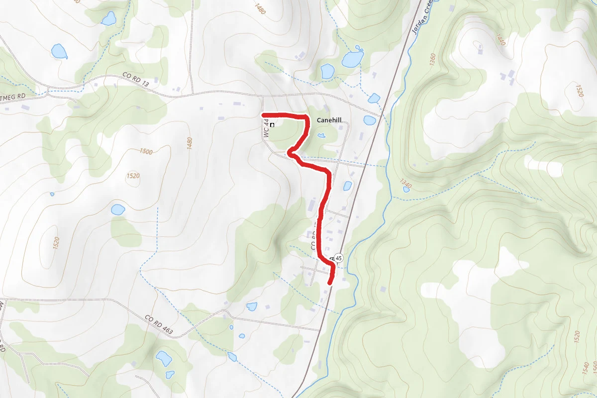 Heritage Trail to Canehill Cemetery