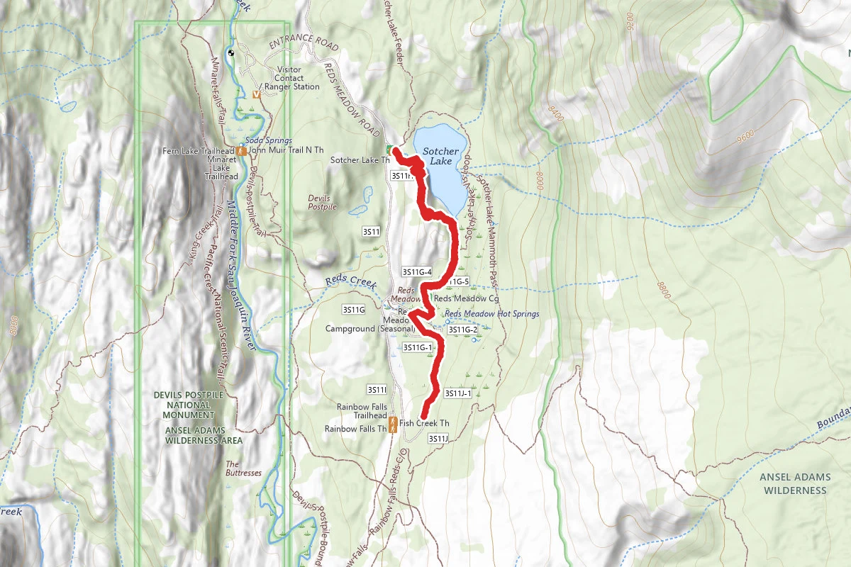 Dinosaur Falls Trail