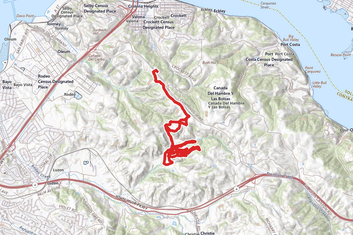 Two Peaks, Warep Trail and Tree Frog Loop