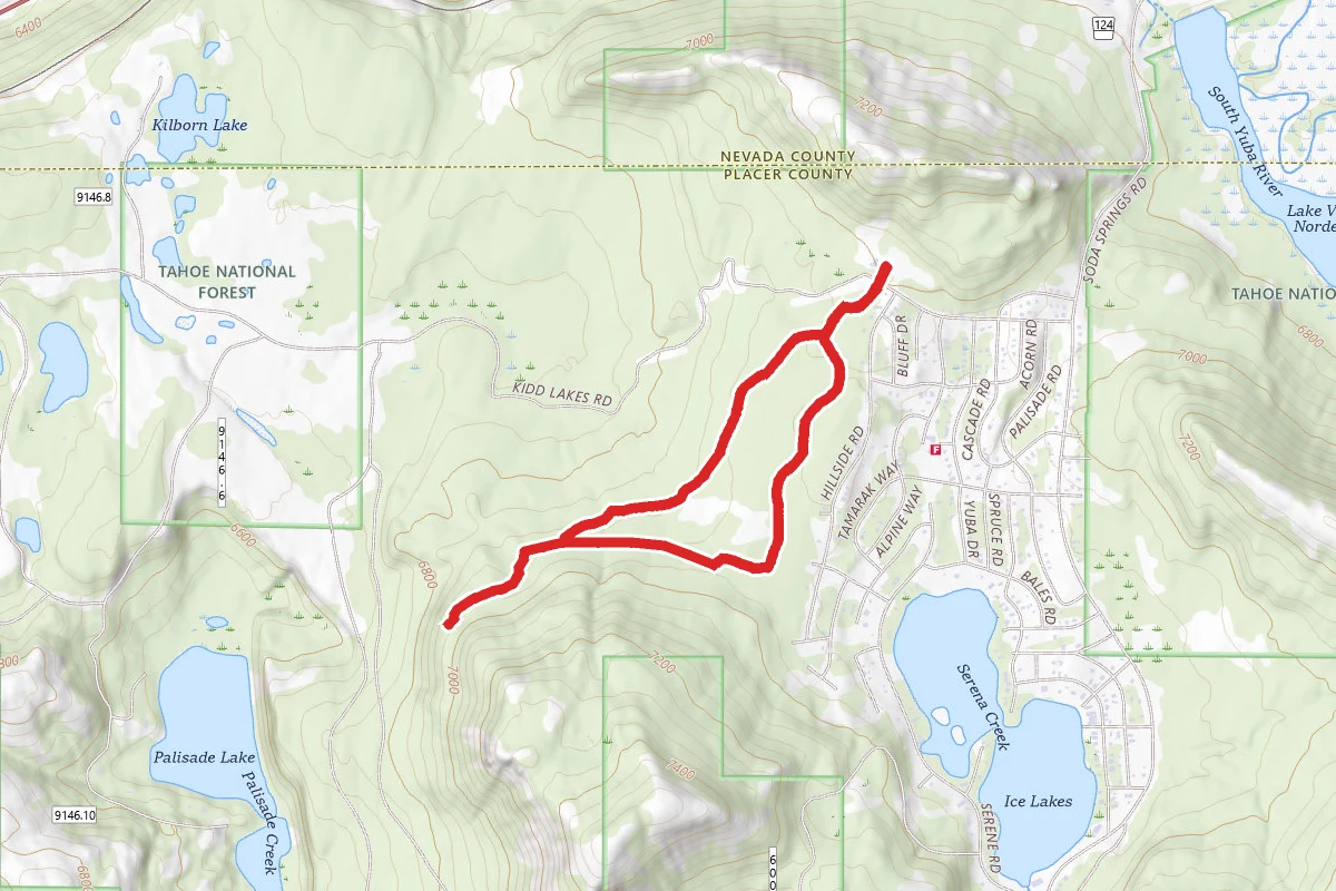 Big Ben, Killy's Cruise, Lyle's Lookout, Crosscut, Palisade