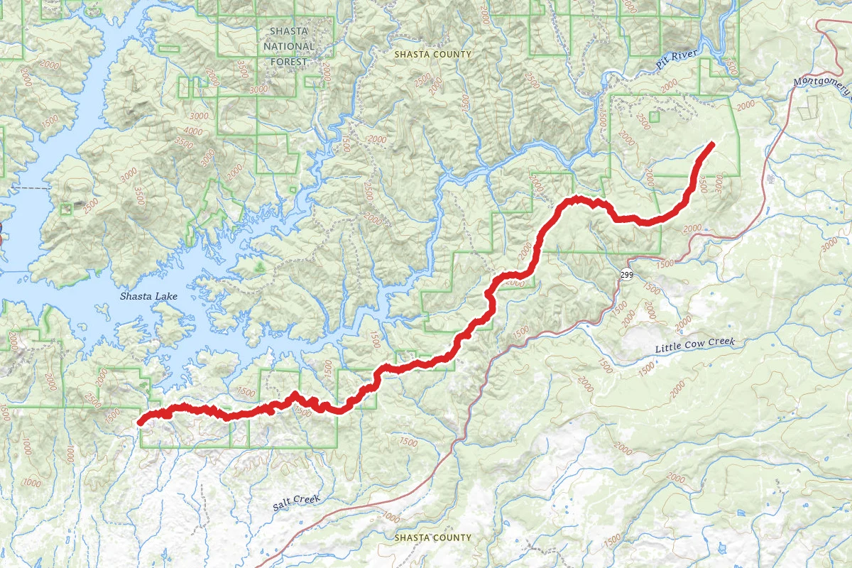 Backbone Road OHV Trail