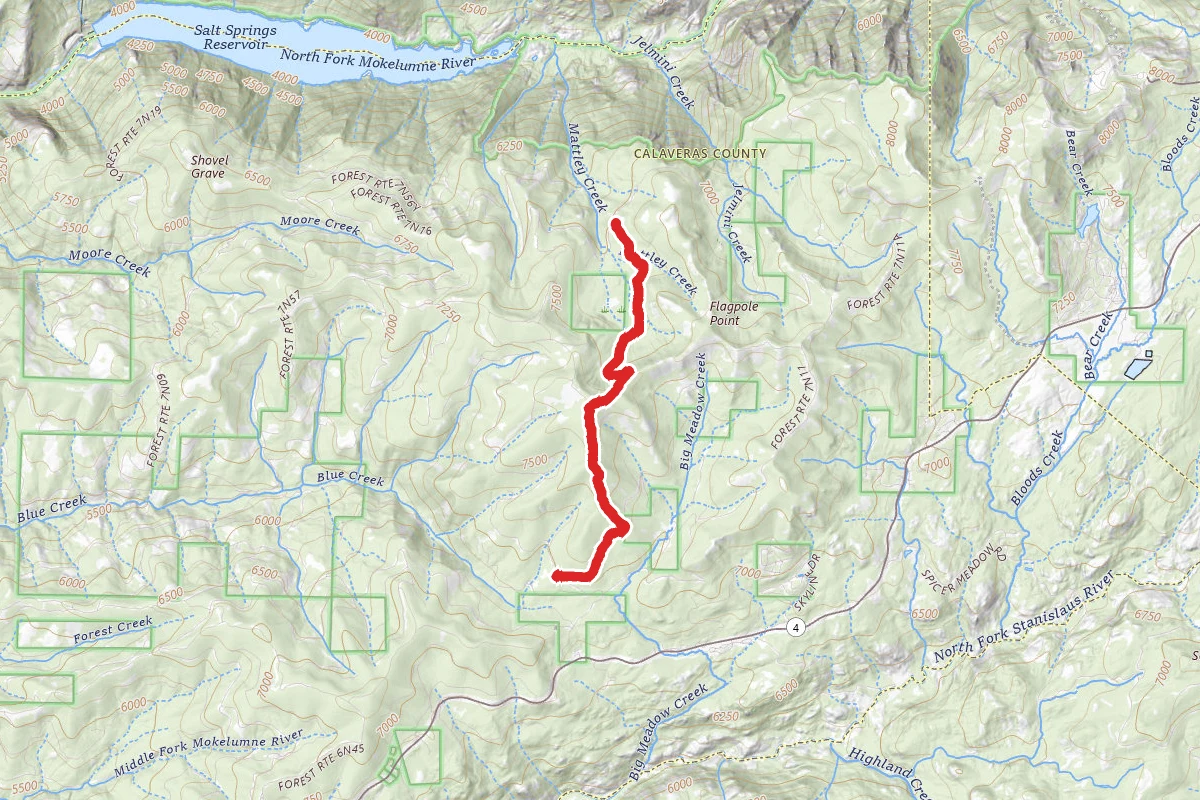 Mattley Meadow OHV Trail