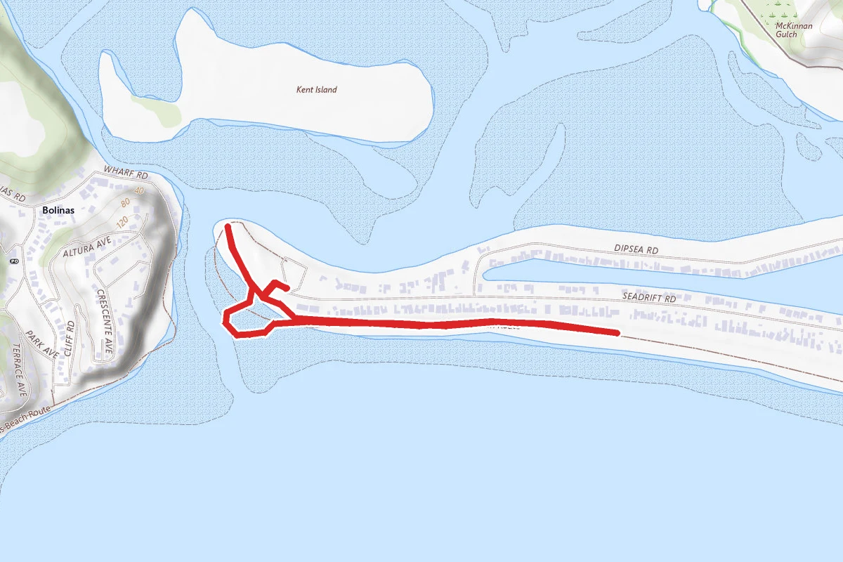 Bolinas Jetty Trail