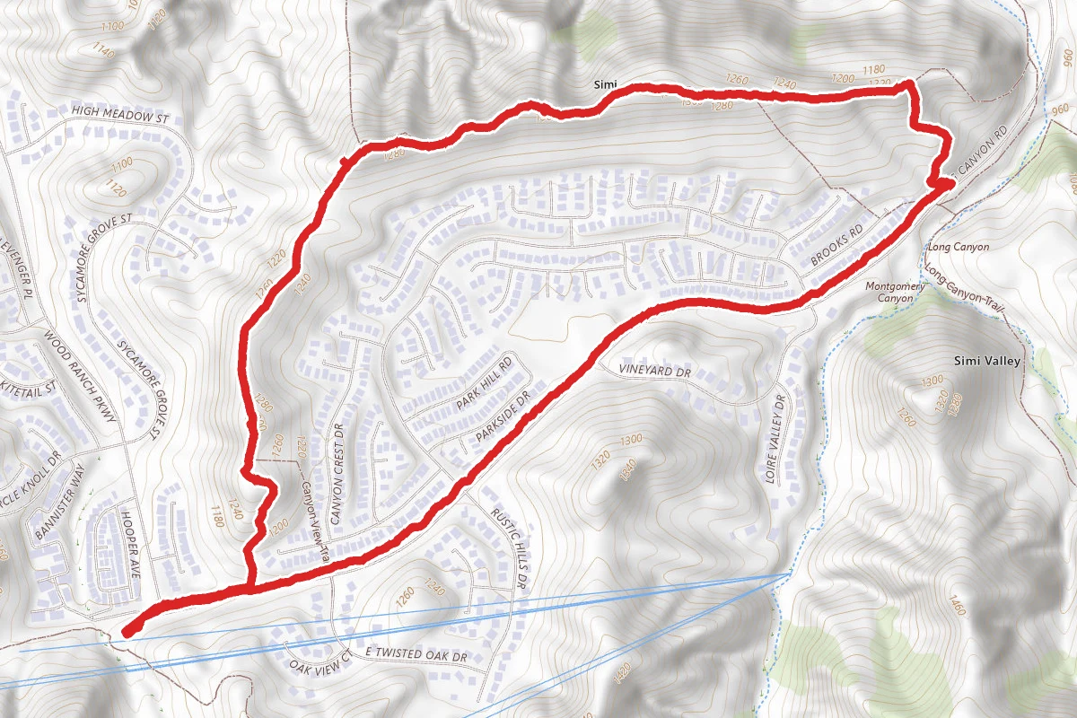 West Canyon View Trail