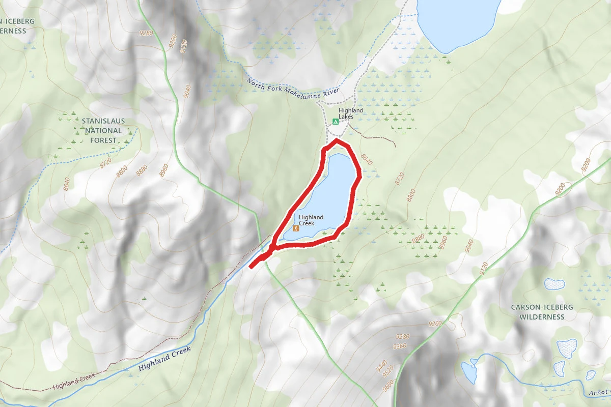 Upper Highland Lake Loop