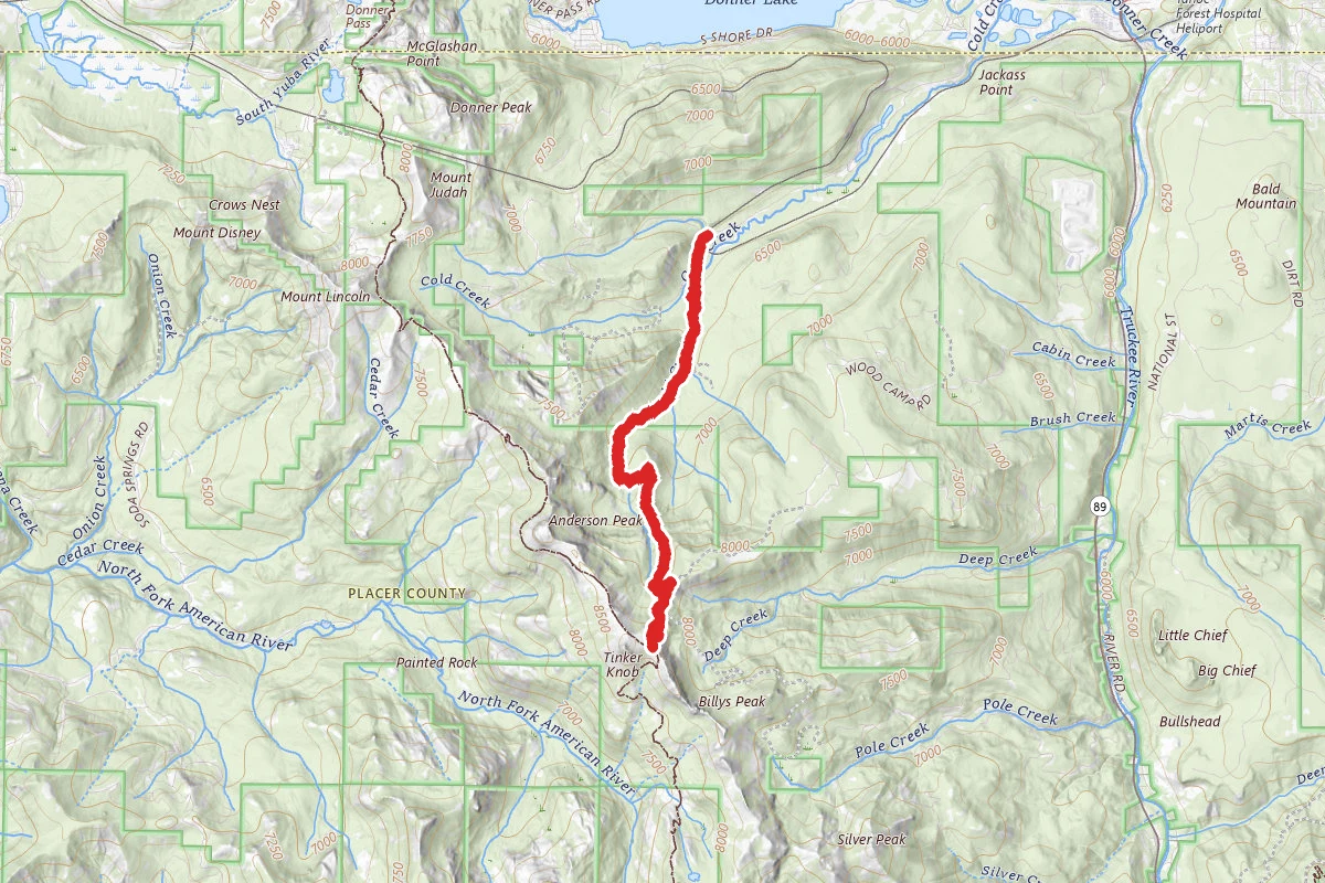 Coldstream Road to PCT