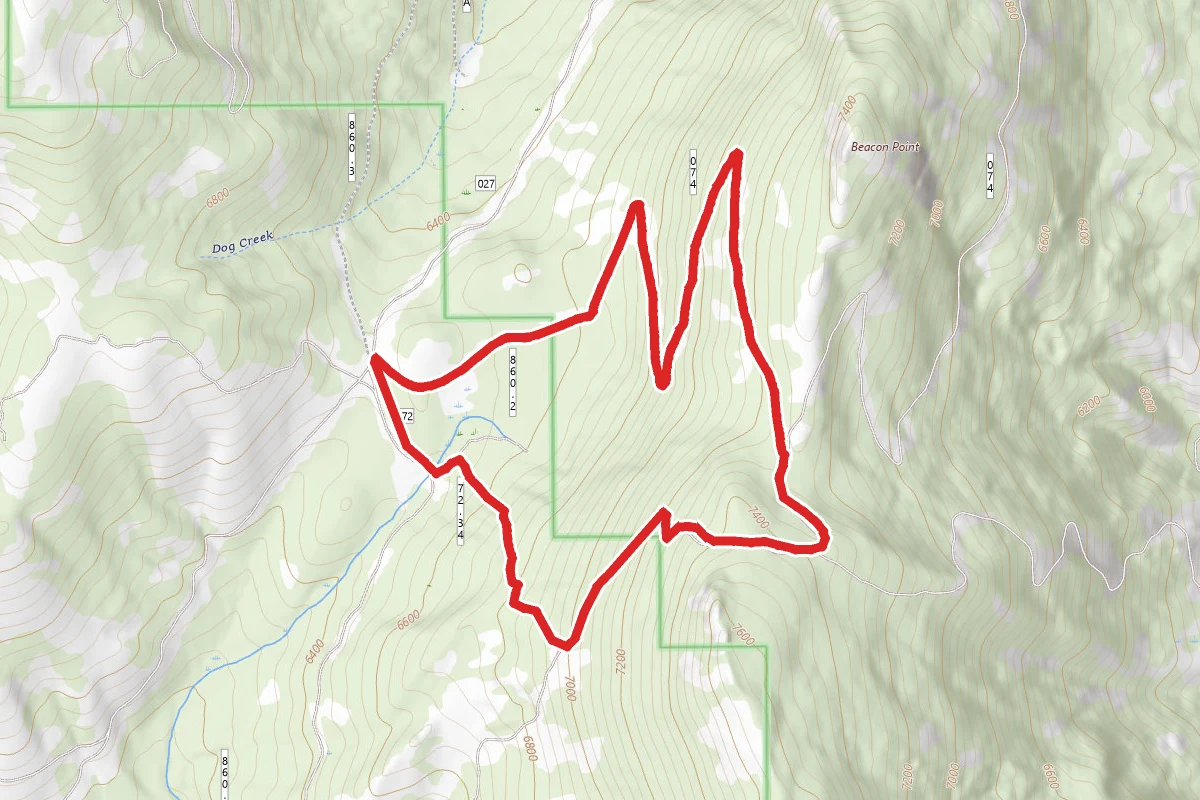 Verdi Peak OHV Route