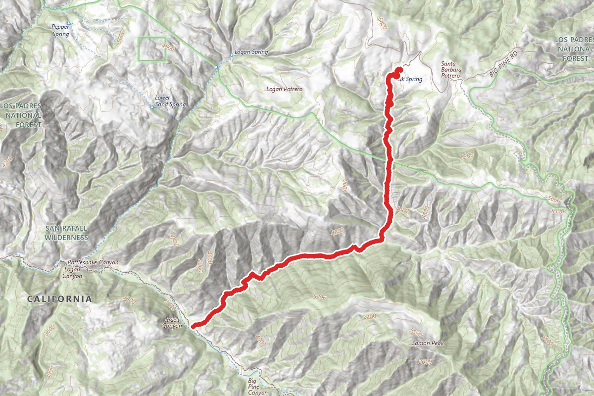 Judell Canyon Trail