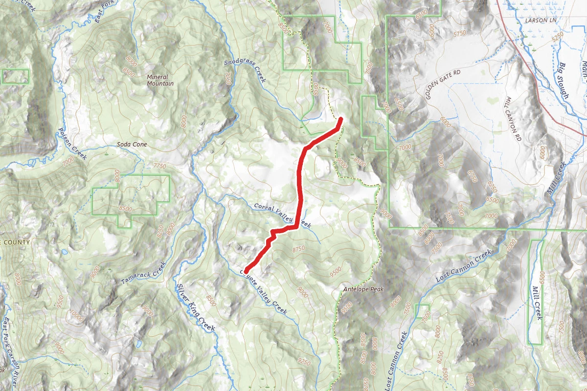 Corral Valley Trail