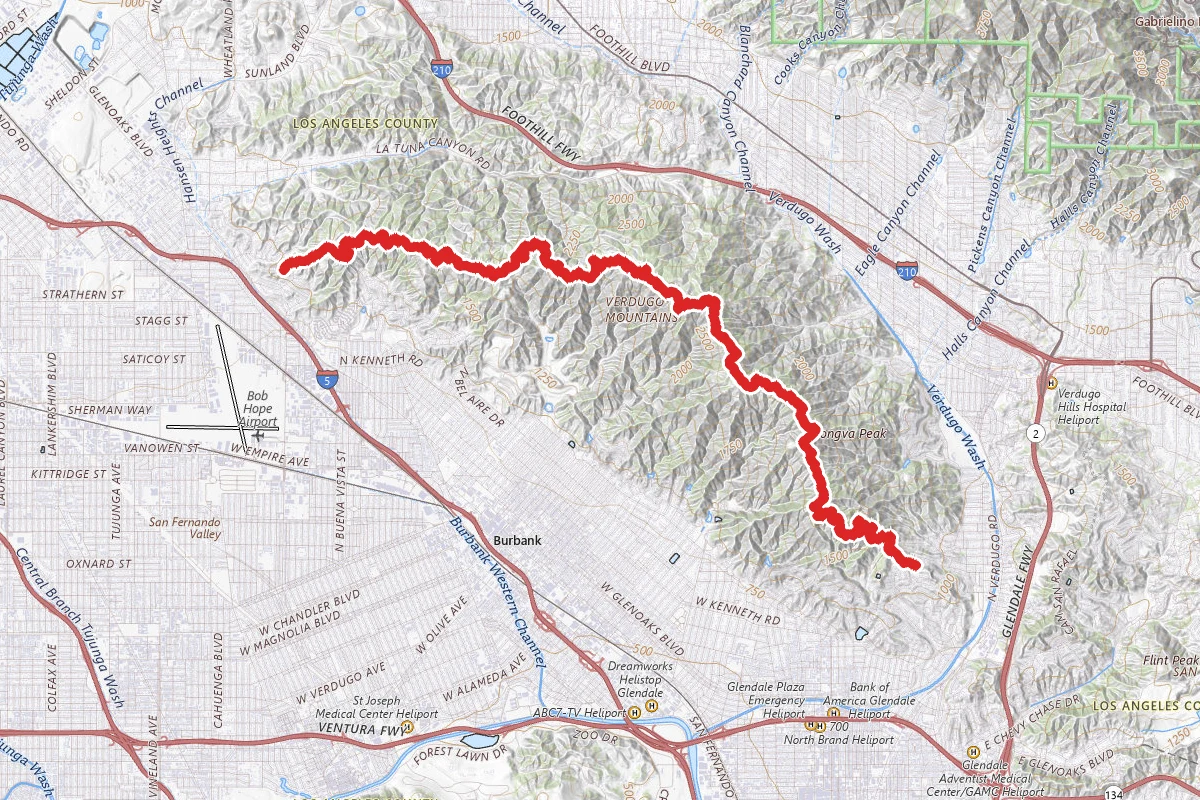Verdugo Full Crest Trail