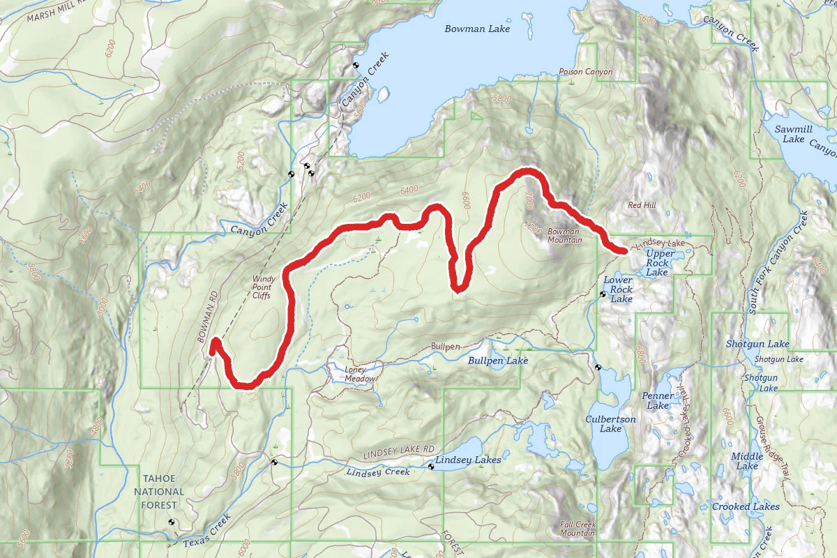 Bowman Mountain Trail