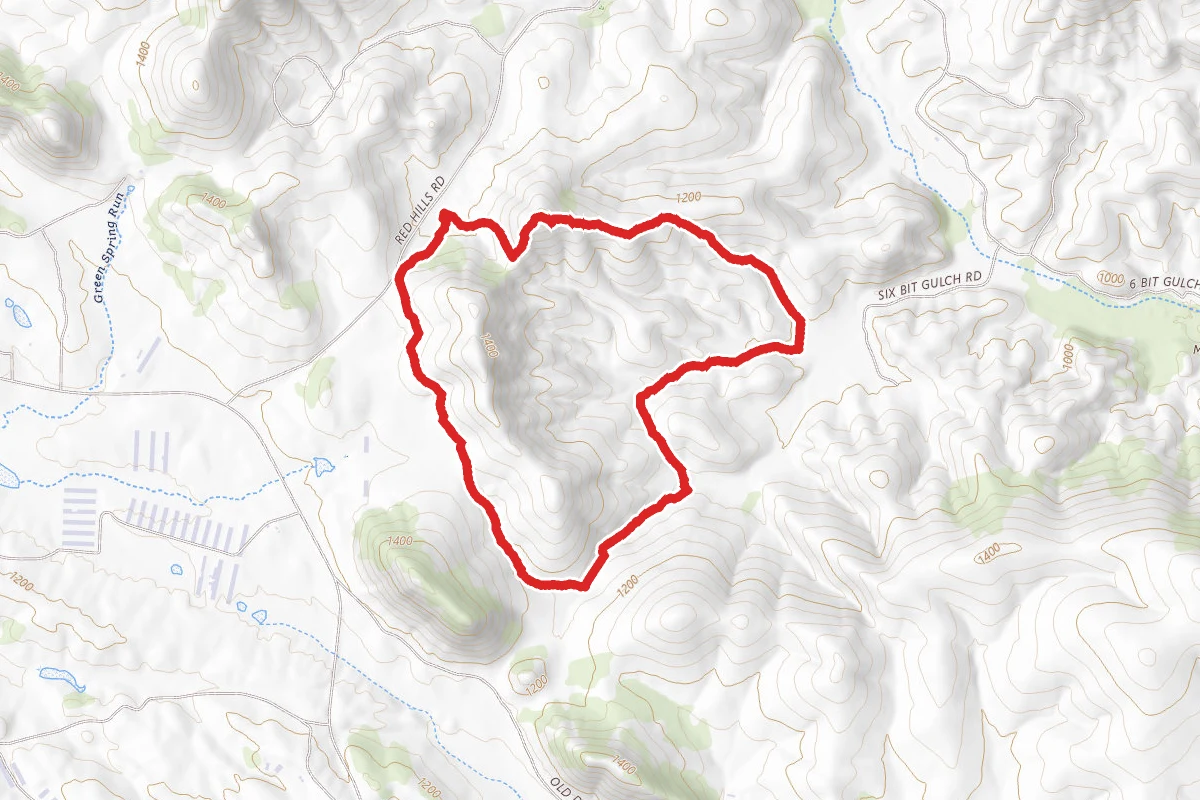 Overlook, Soaproot, Old Stage Loop