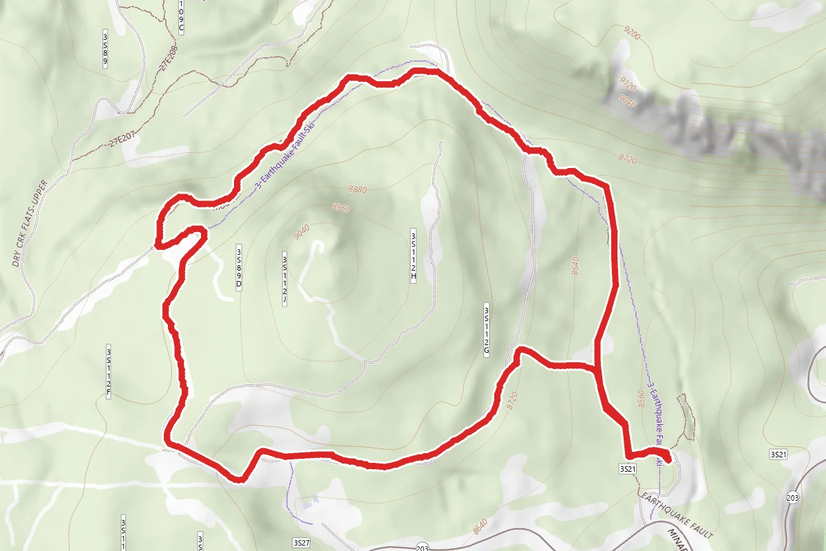 Mountain View and 3S89 Road Loop
