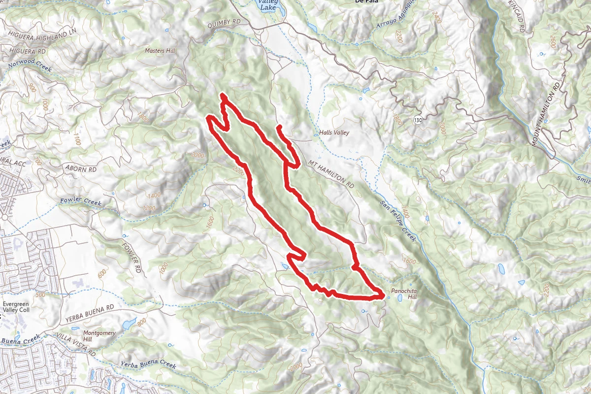 Dairy, Dutch Flat and Brush Trail Loop