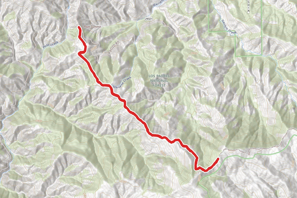 Pine Mountain OHV Road