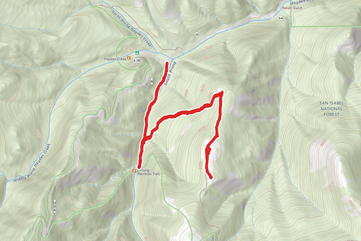 Hayden Creek Rainbow Trail #1336