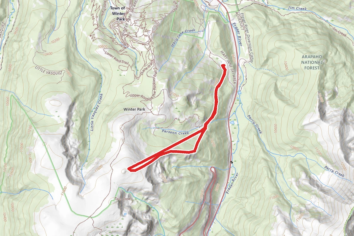 Mary Jane Ski Trail