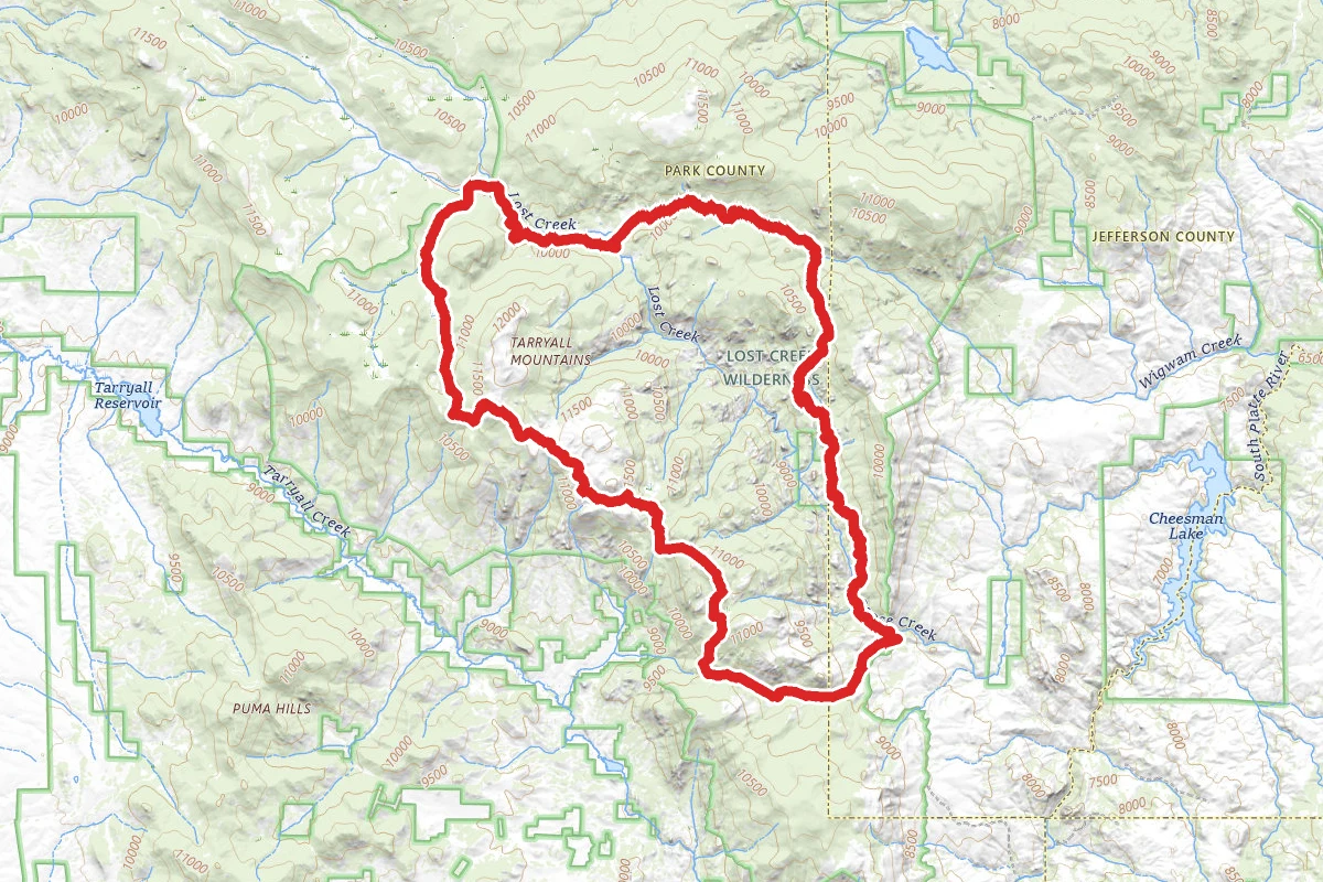 Hawkins Pass, Lake Park, Brookside McCurdy and Wigwam Trail