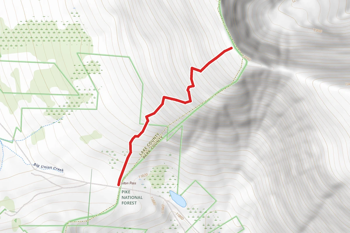 Weston Pass Trail