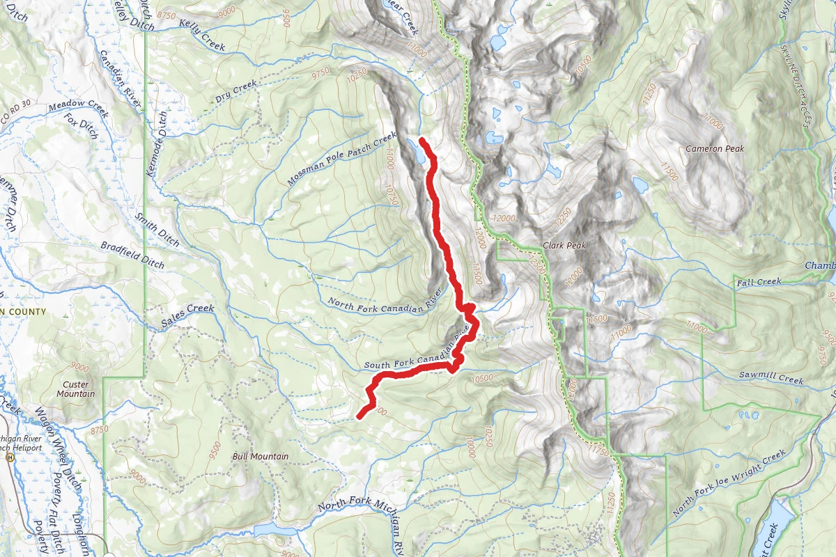 Kelly Lake via Hidden Valley Trail