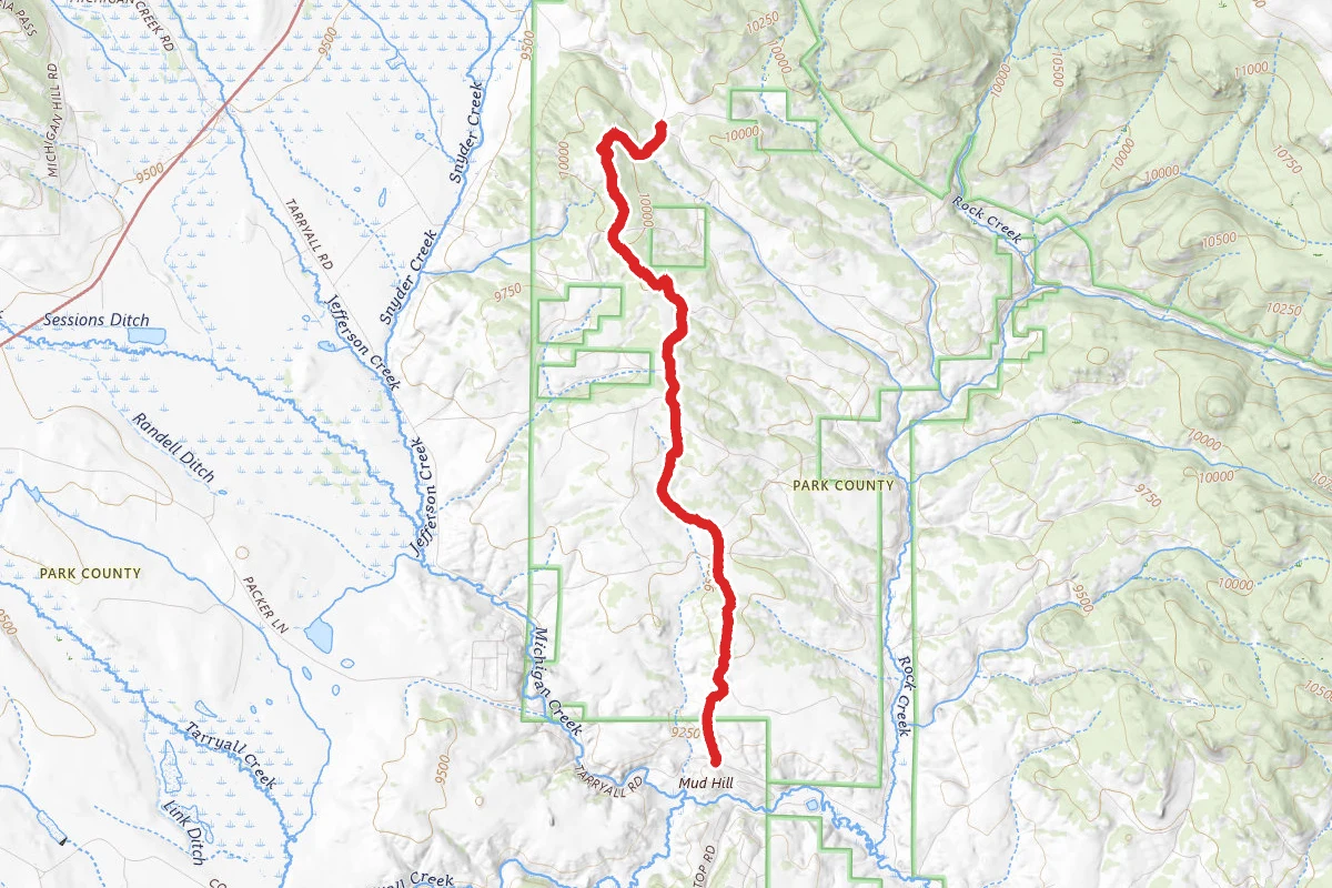Rock Creek Hills OHV Trail