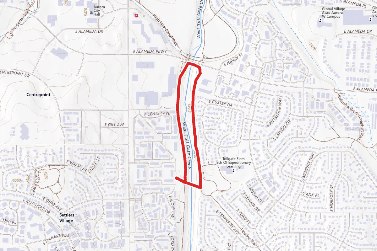 West Toll Gate Creek Loop