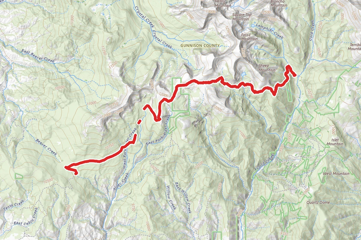 Fossil Ridge Trail