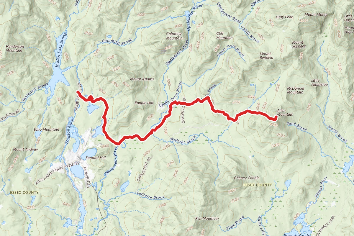 Allen Mountain Trail