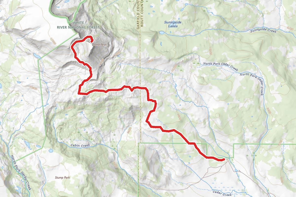 Dome Mountain Trail
