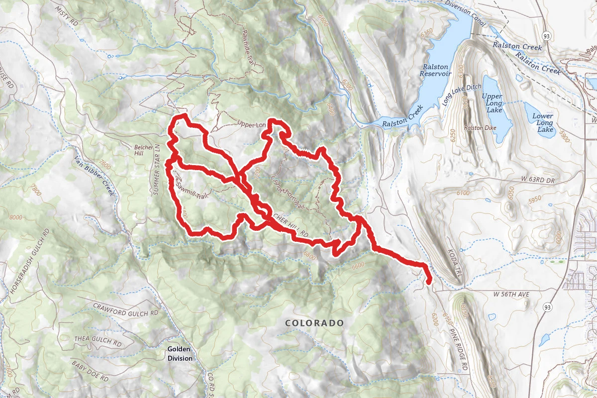 White Ranch Downhill MTB Trails