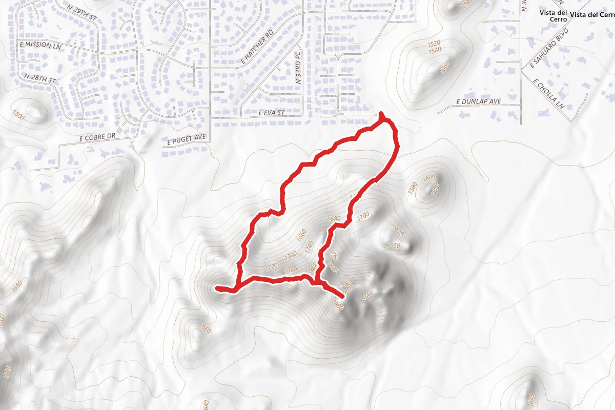 Phoenix Mountain Preserve Loop