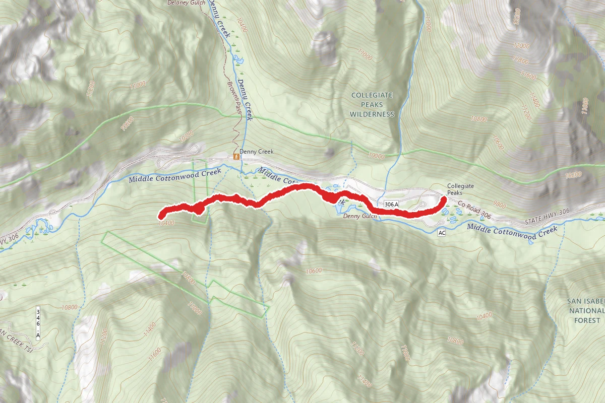 Collegiate Peaks Campground Hike