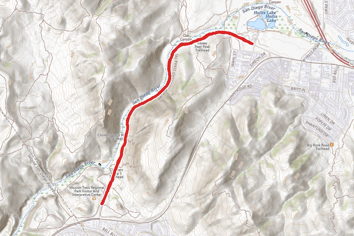 Father Junipero Serra Trail