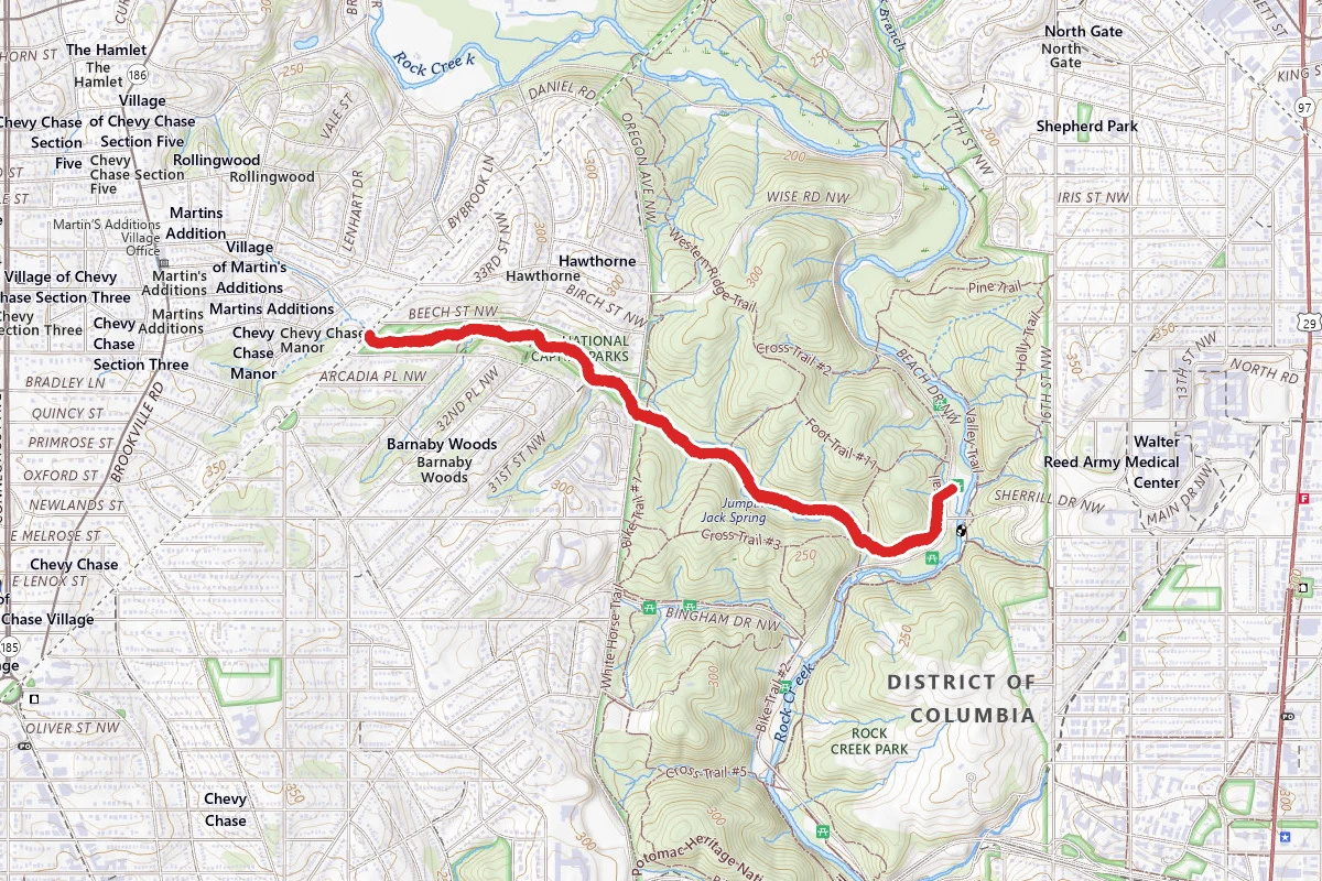 Pinehurst Branch Trail