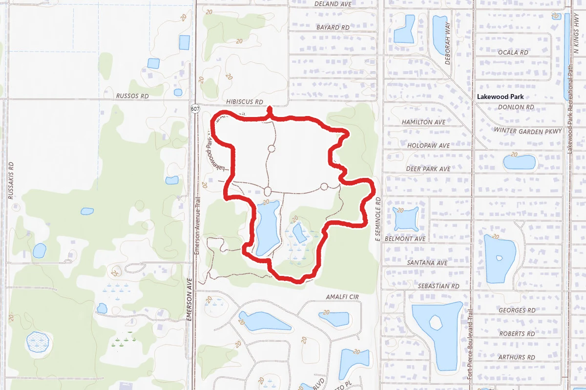Lakewood Park Loop