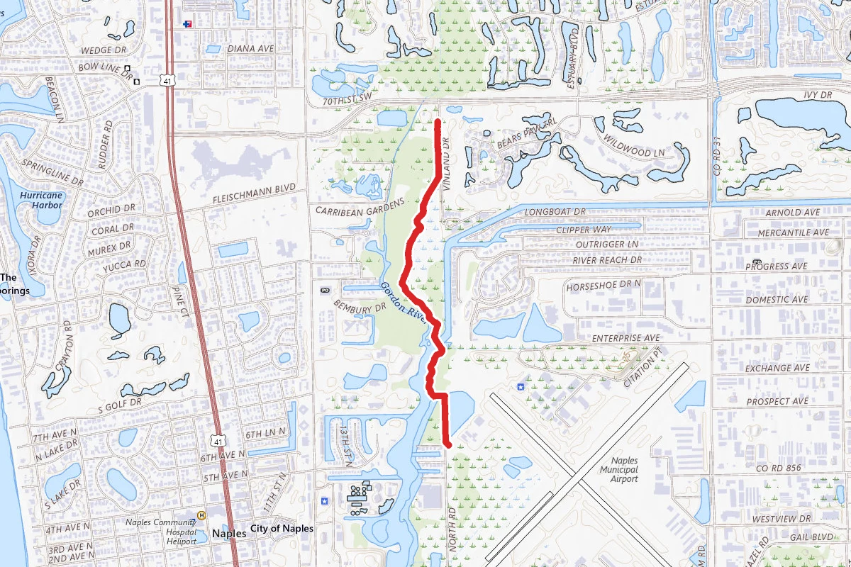 Gordon River Greenway via Port Avenue