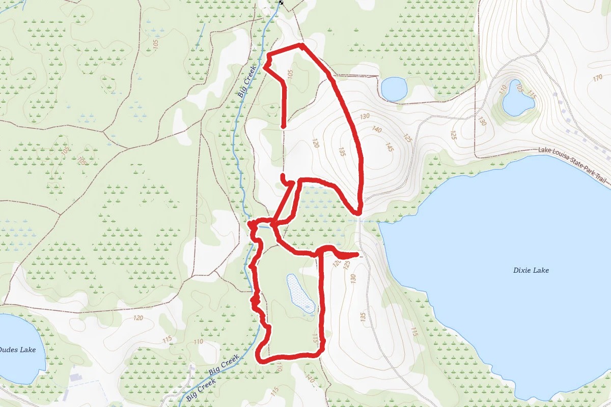 Big Creek and Dixie Lake