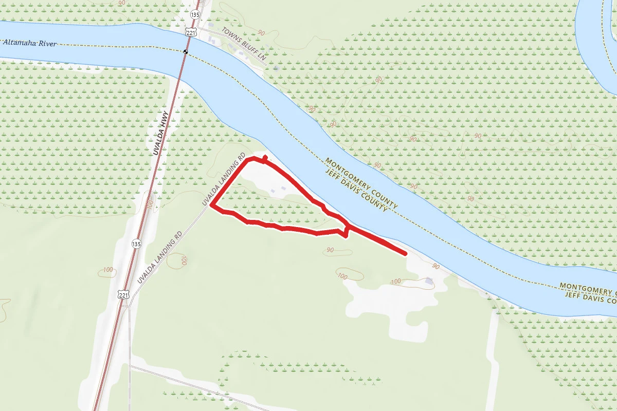 Warehouse Landing via Altamaha River